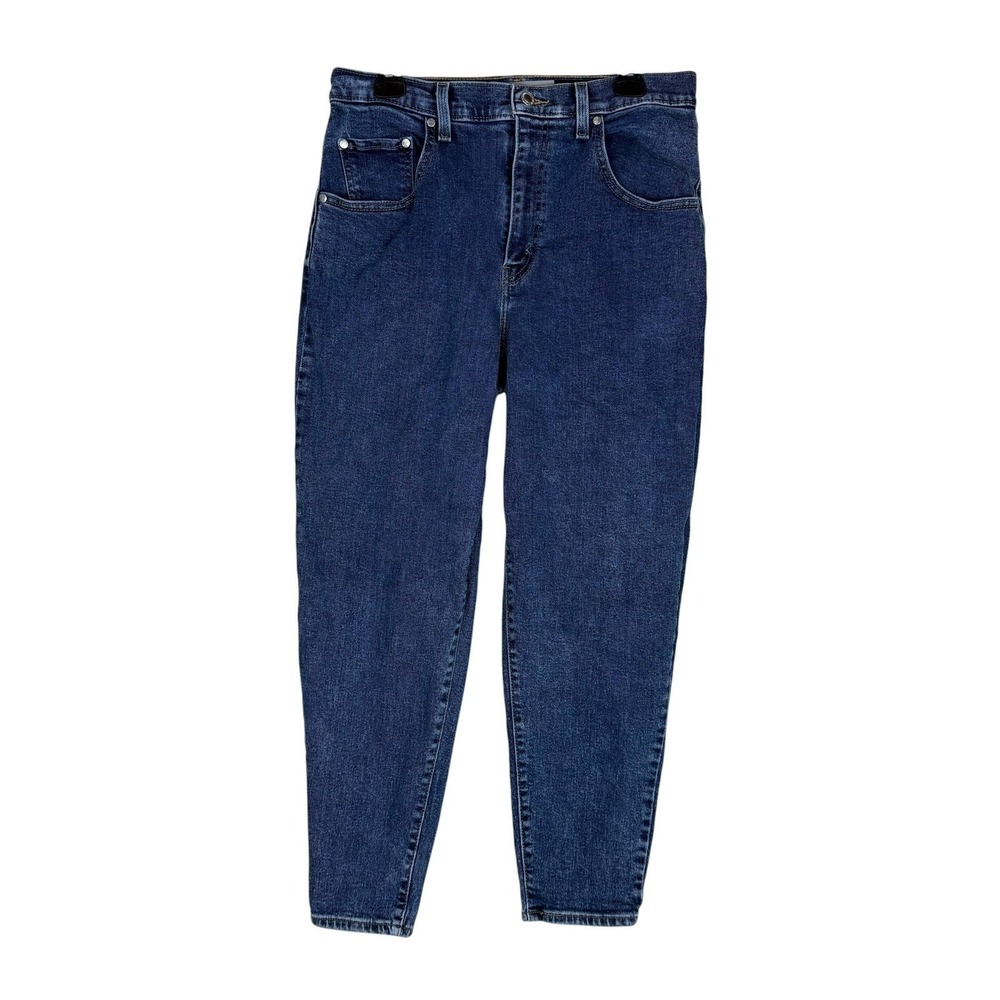 Levi's Silvertab Mom Jeans Womens W31 L27 Blue Medium Wash High Rise Denim
